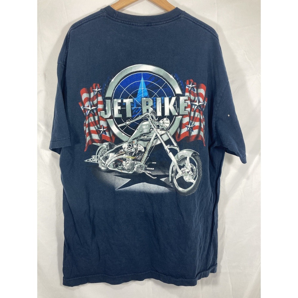 Vintage American Choppers Shirt Mens XL Extra Large Biker Rally Jet Bike Adult